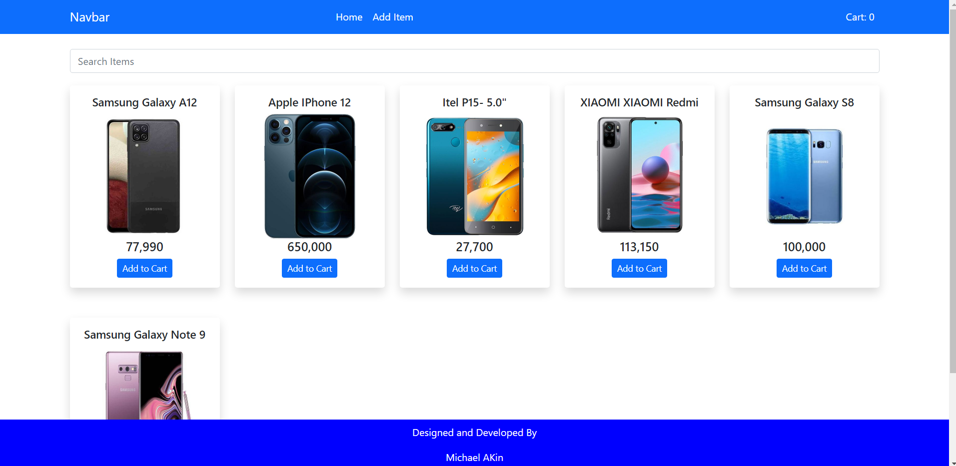 ECOMMERCE APP