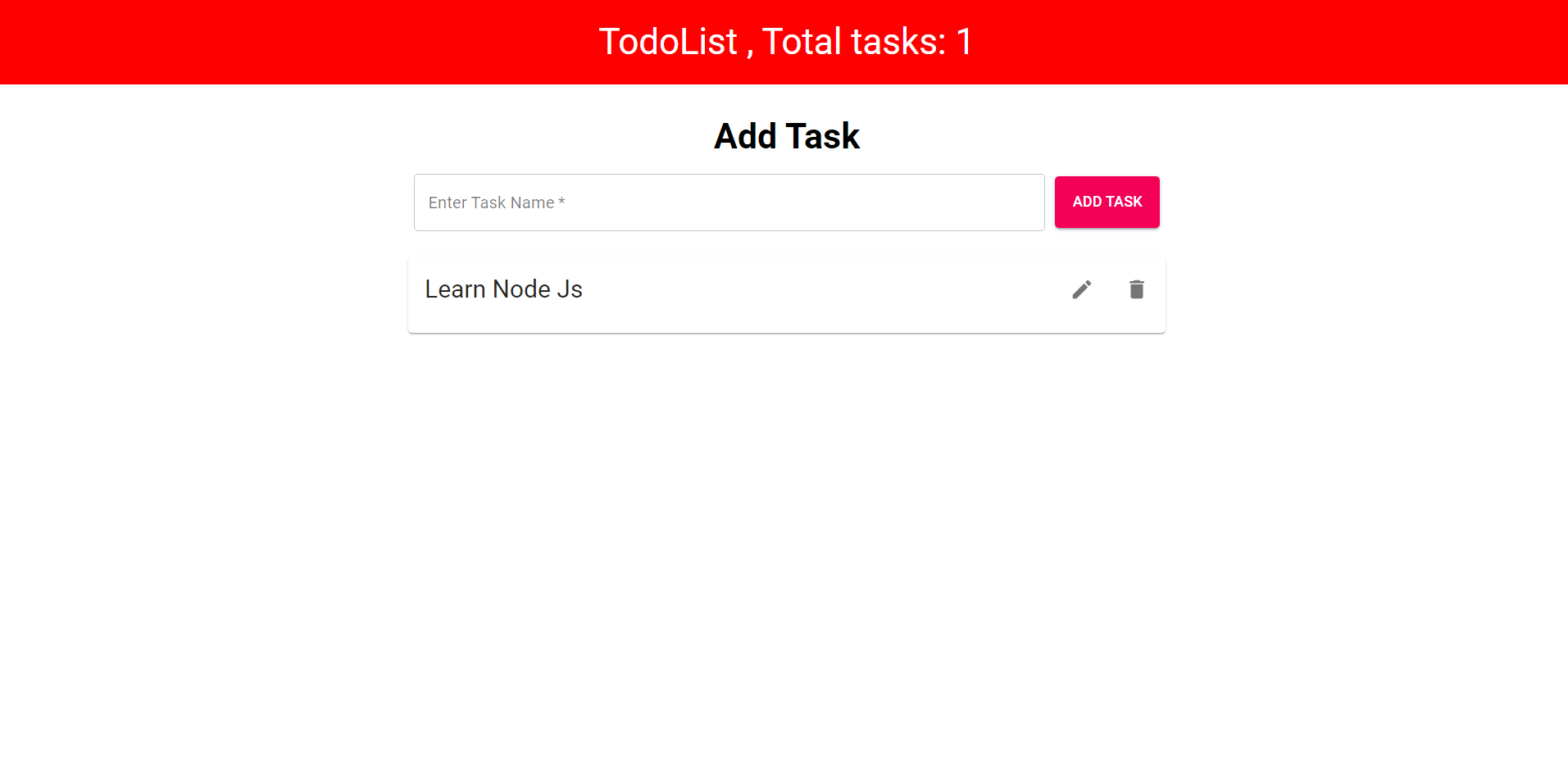 TODO APP